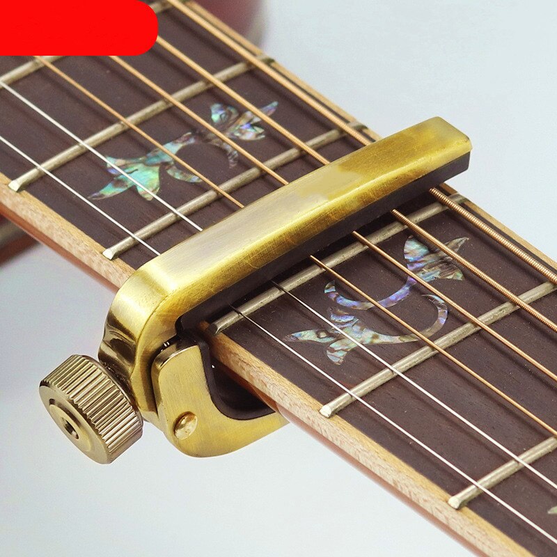Electric / Acoustic Guitar Capo - Capotraste Single-handed Tune / Clamp Trigger - 3 Colors Metal Capo