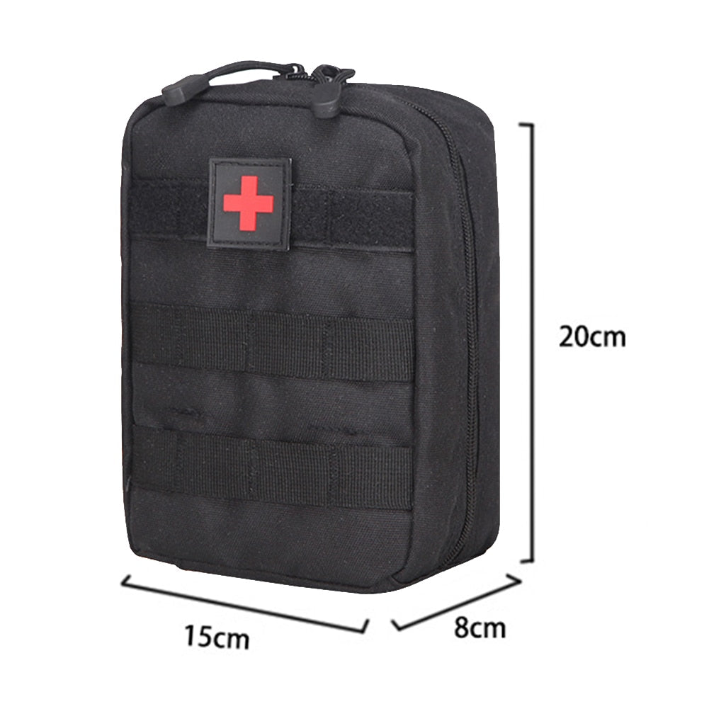 Tactical First Aid Kits Military Mollie Medical Bag for Hunting, Camping, Fishing and Survival